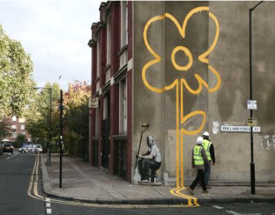 Banksy Road Signs