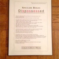 Sinclair Beiles 'Dispossessed' [Cold Turkey Press]