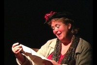 Abbie Conant as the Mad Soprano